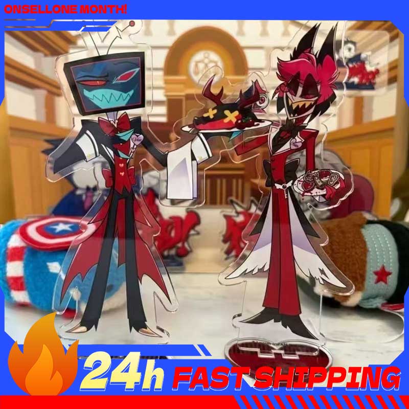 2pcs Hazbin Anime Peripherals  - Anime Character Merchandise review and price