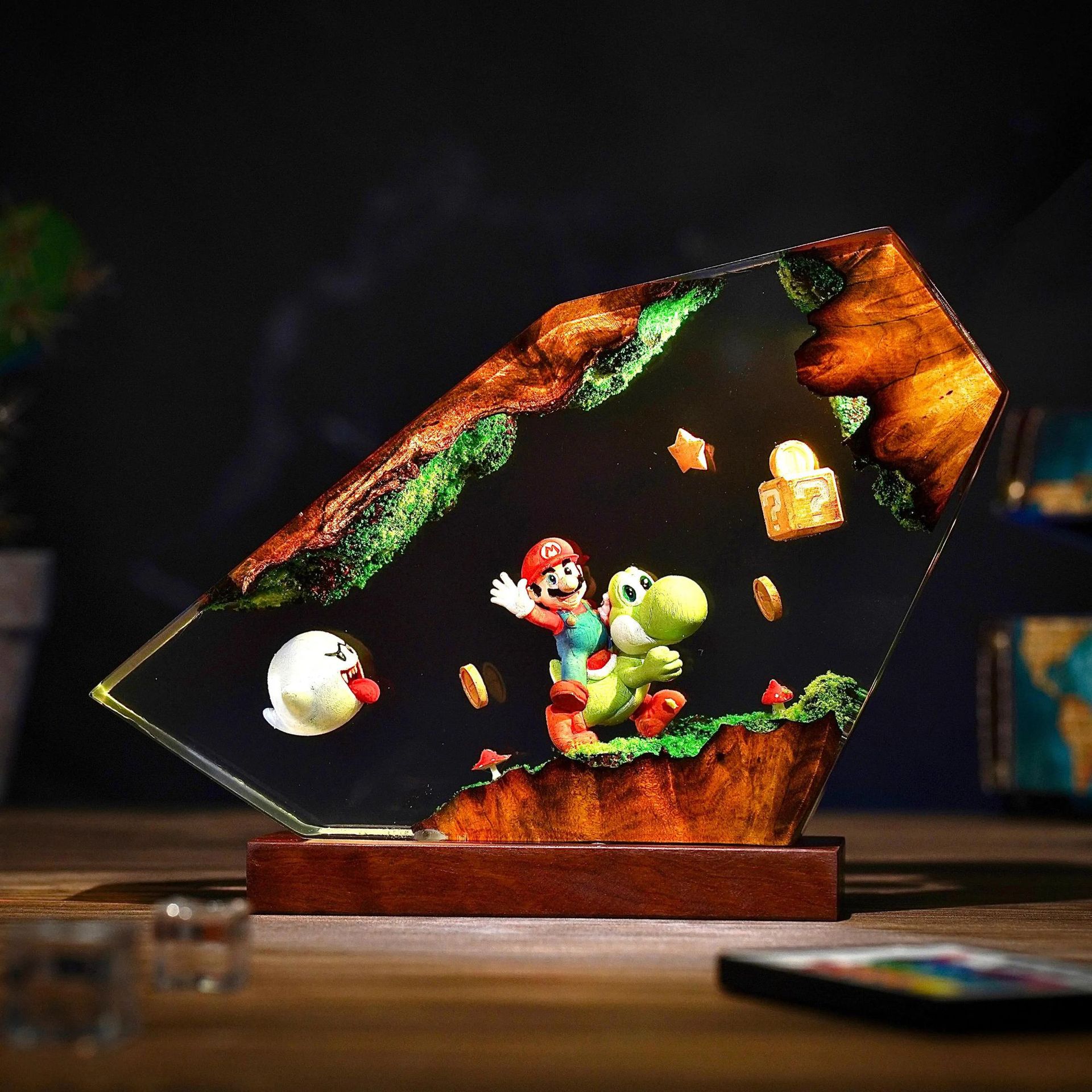 Table Resin Lamp Cartoon Anime - Anime Character Merchandise review and price